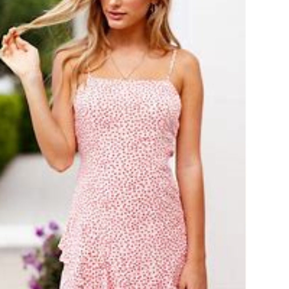 mura boutique dress in RED - Picture 2 of 2